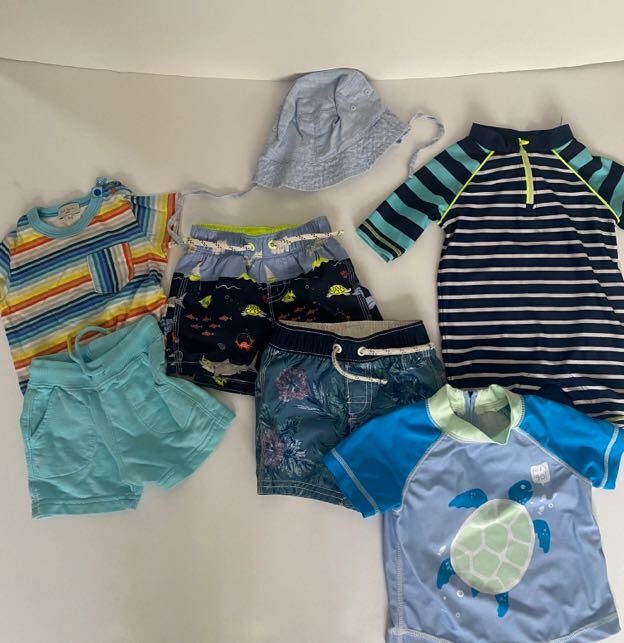 Minimizar Melbourne un acreedor Paquete de ropa de playa, Varios colores, T. 0-9 M, Baby Gap - Kinder Market