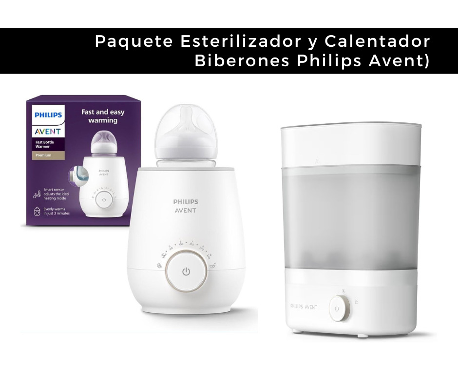 Calentador y Esterilizador de biberones, Philips Avent