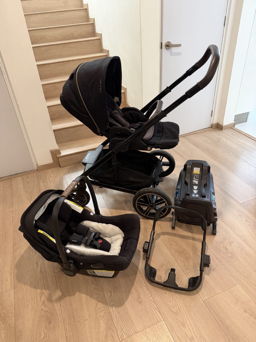 Carriola y Car seat (Huevito), Nuna