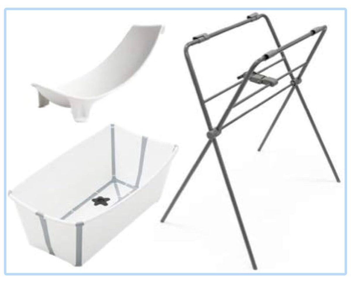 Bañera Flexi con soporte stand, Stokke